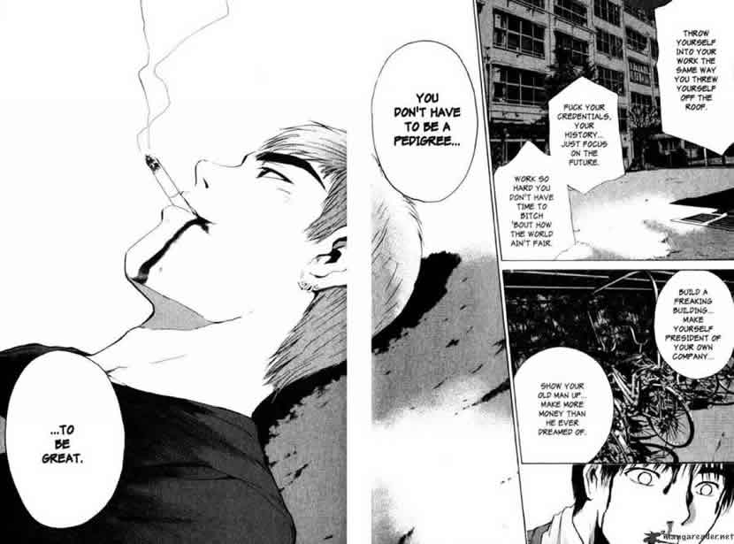 Where did the anime GTO (Great Teacher Onizuka) end in the manga? I just  wanted to read exactly what happened when Onizuka got arrested and took the  blame for Miyabi. - Quora